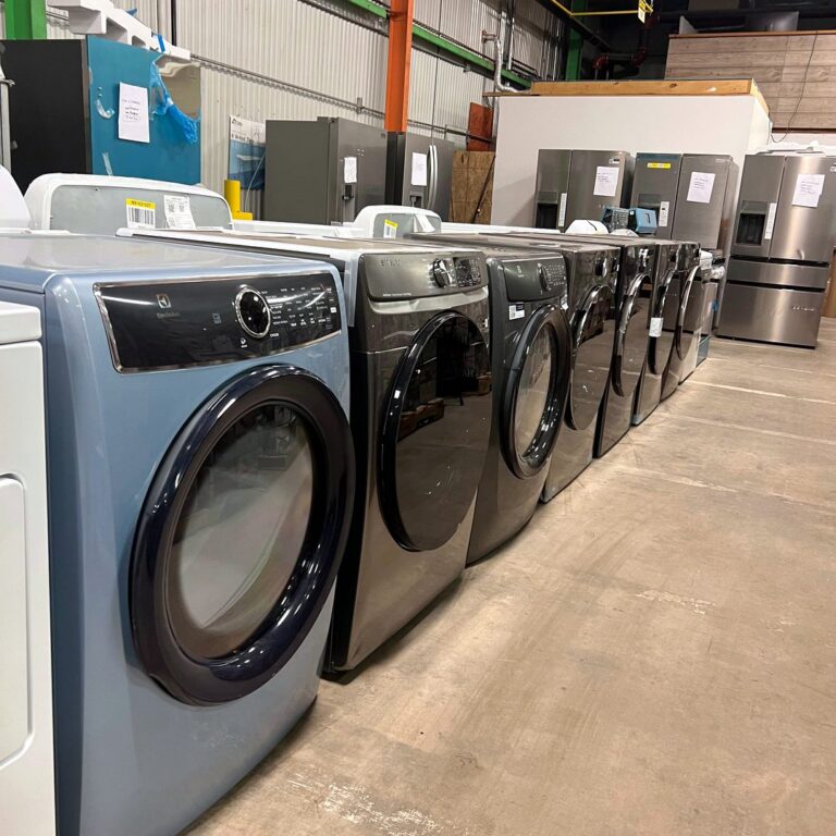 Front-load dryers in stock at discount prices, Moorhead MN appliance warehouse